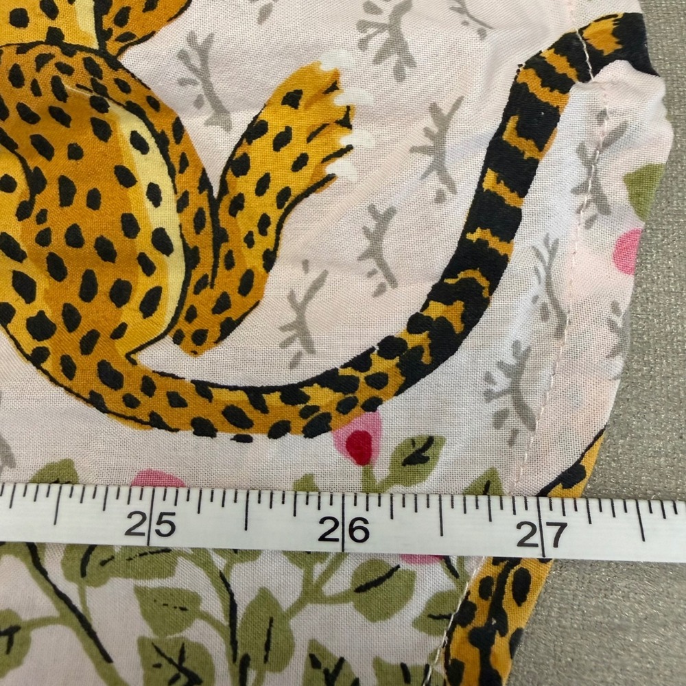 Printfresh Bagheera Cotton Pajama Set Long Sleeve Top, Pants, Womens Medium - Picture 7 of 13